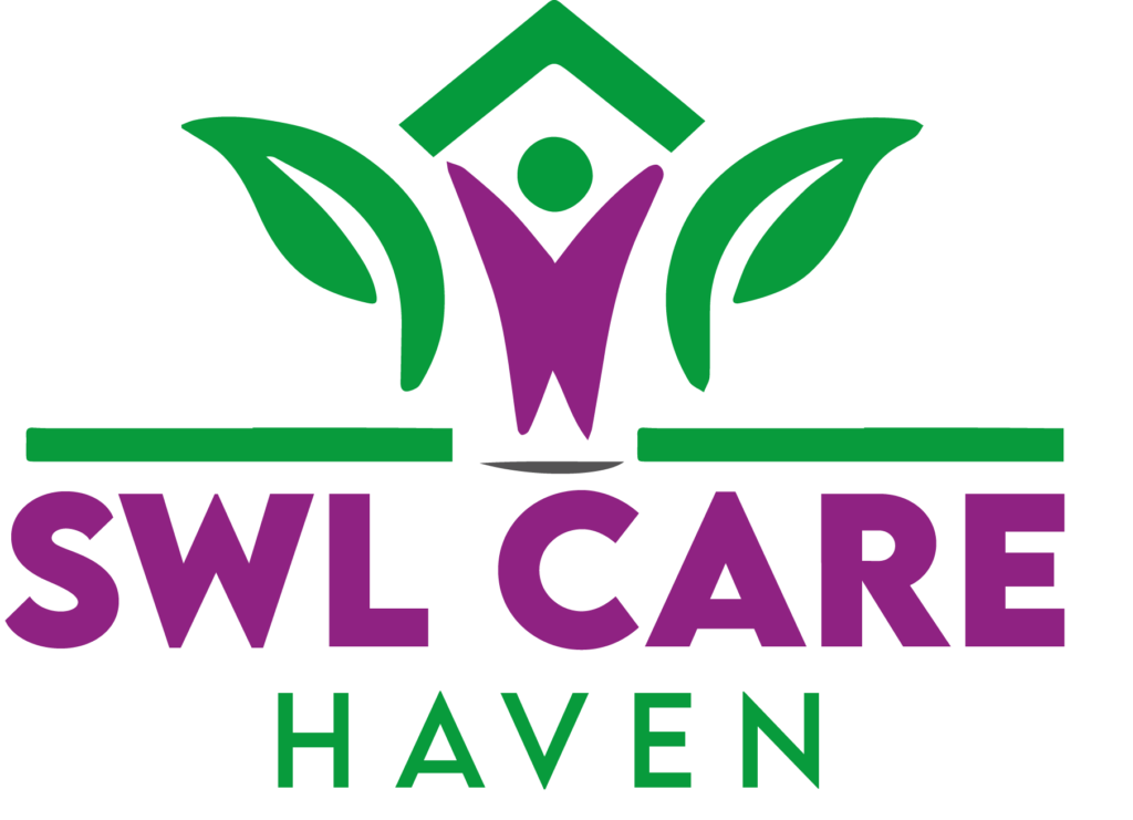 SWL Care Haven logo - a trusted domiciliary care service provider in London, dedicated to delivering compassionate and personalized home care solutions for individuals in need.