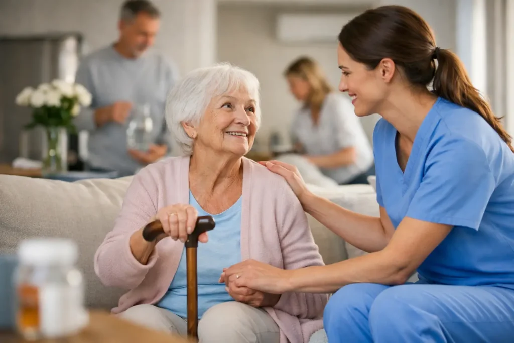 Support After Hospital Stay for Elderly Adults