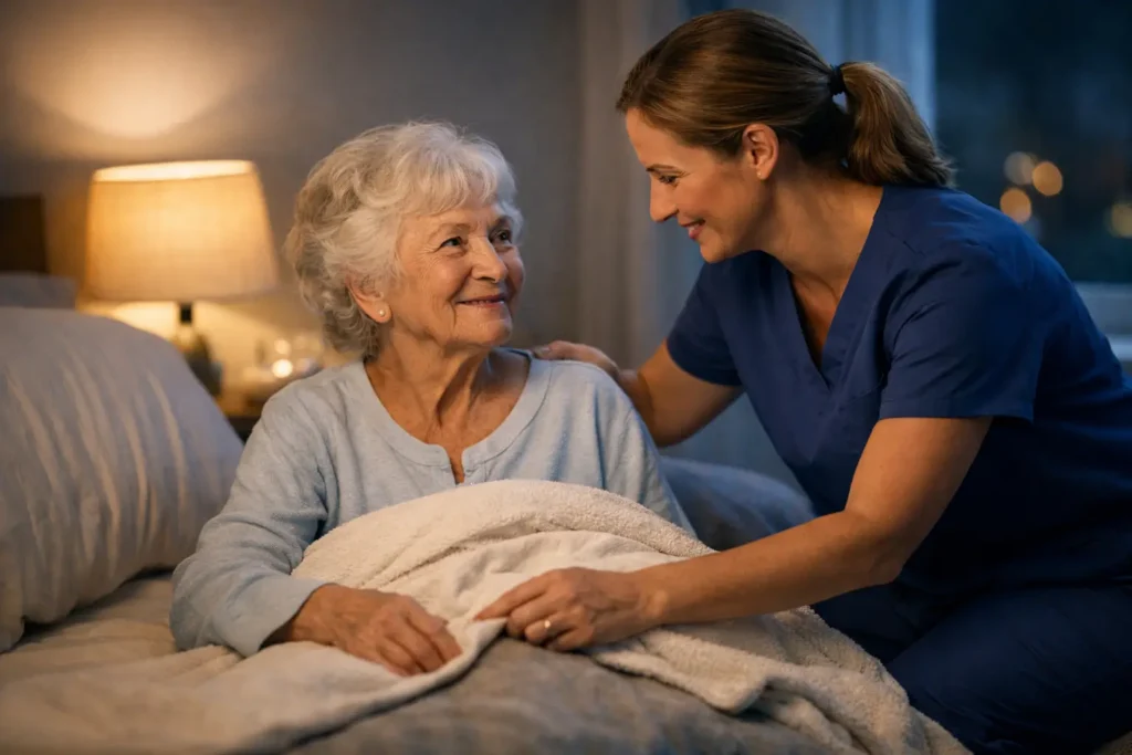 When Overnight Care for Elderly Helps Most